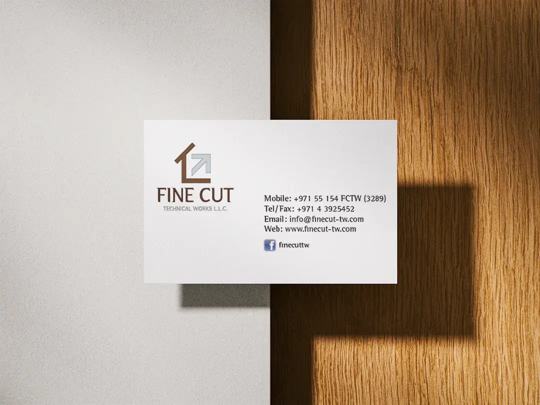 Finecut Business Card