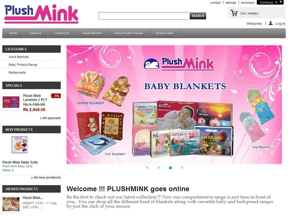 Plush Mink Website
