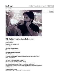 Ali Zafar