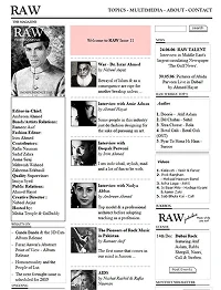 Raw Website