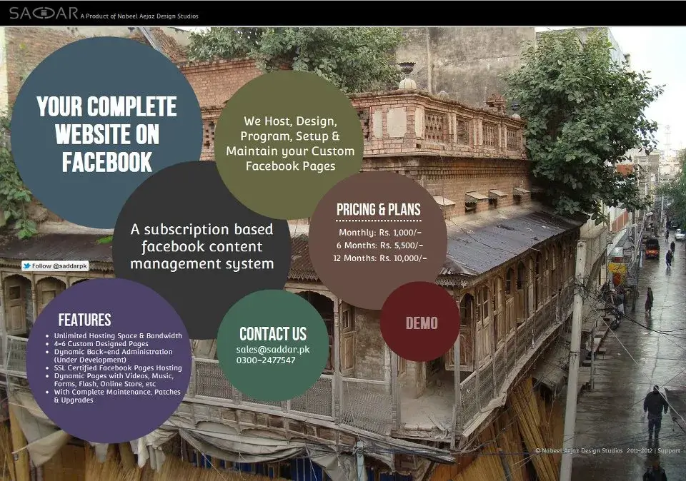 Saddar Website