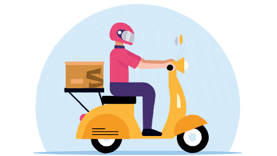 Sanaulla Delivery Animation