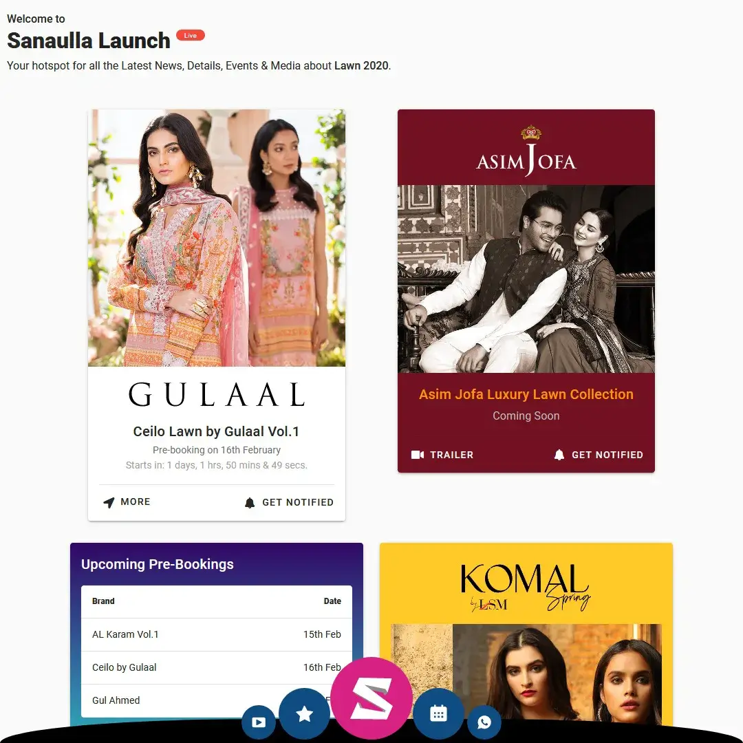 Sanaulla Launch App
